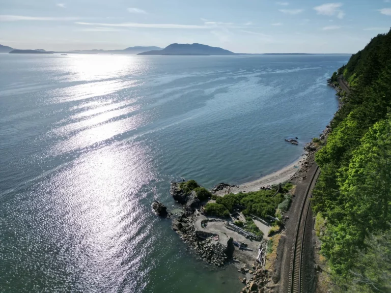 Looking north from Dogfish Beach