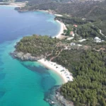 Stunning Paradise Beach from above