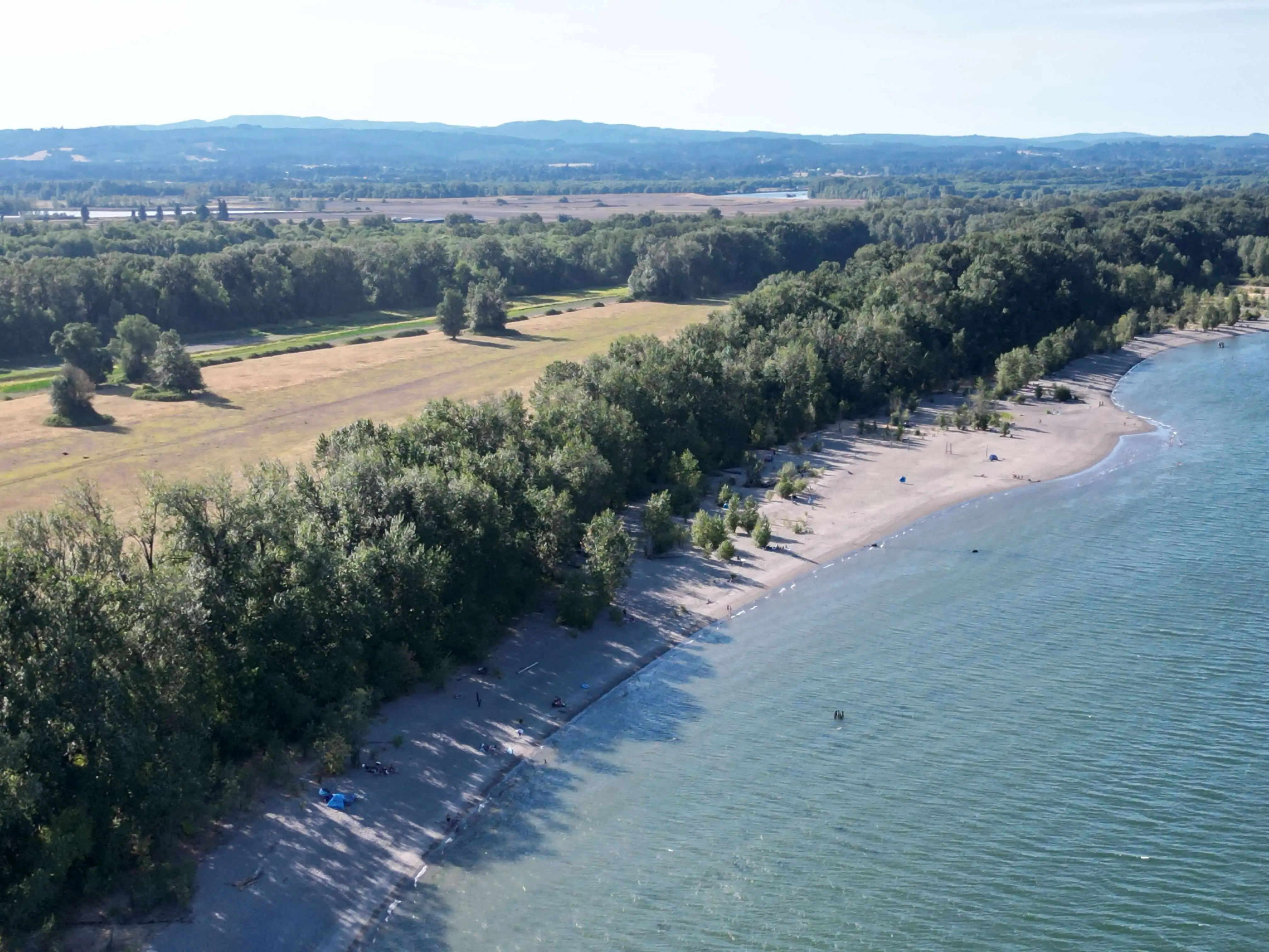 Collins Beach, Portland Oregon ‣ Nude Beach Map