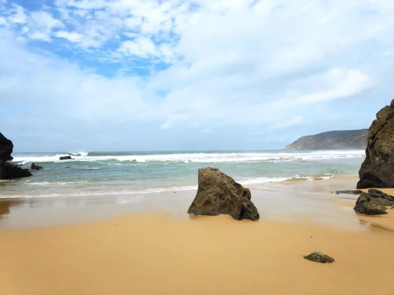 Perfect spot for a nude beach adventure - just be cautious of the waves and current