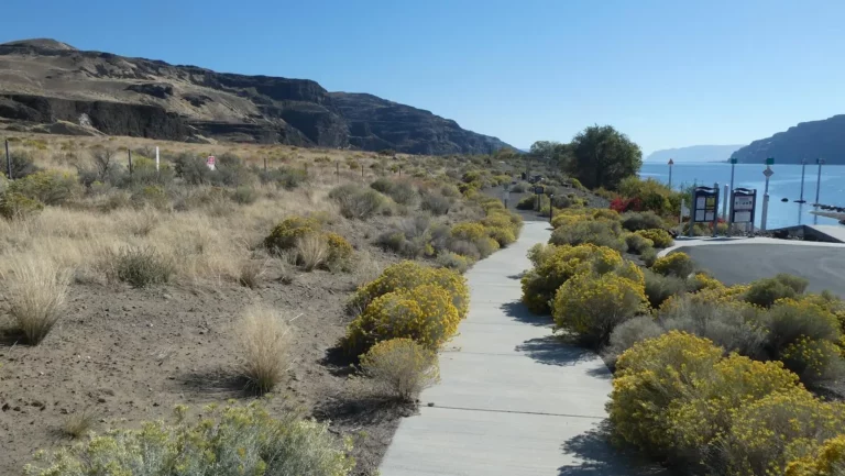 Beginning of the trail to the nude beach