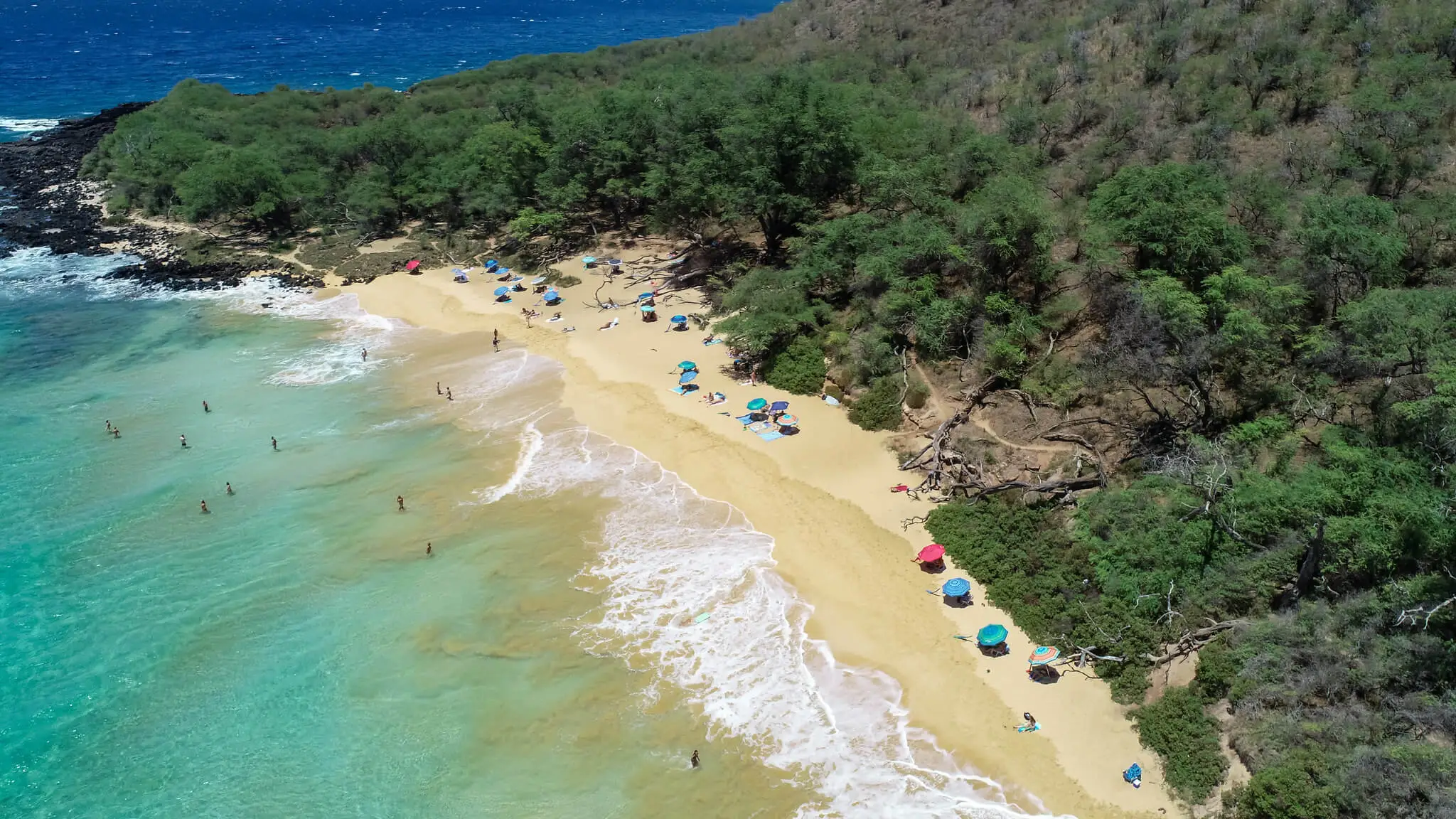 Little Beach, Maui Hawaii ‣ Nude Beach Map