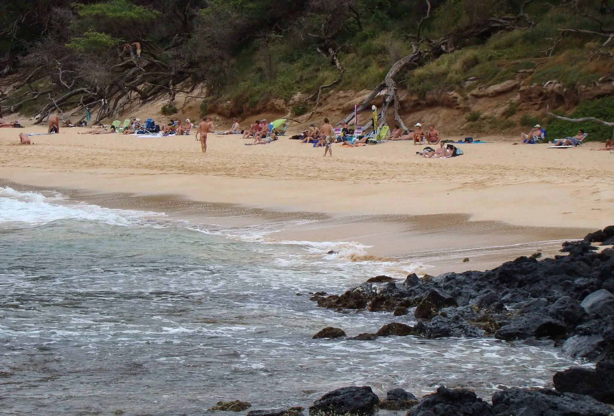 Little Beach, Maui Hawaii ‣ Nude Beach Map