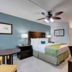 Stylish rooms at Cypress Cove Nudist Resort