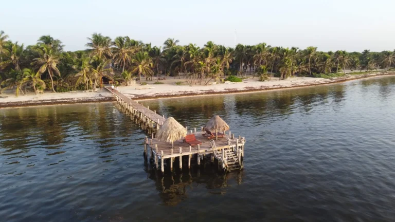 Dock game is strong at Playa Sonrisa Hotel!