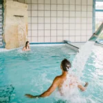 The spa at Domaine Naturiste de Riva Bella has everything you need