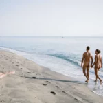 Plenty of beach for naked strolls at Domaine Naturiste de Riva Bella