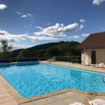 Two pools are available at Domaine de la Gagere