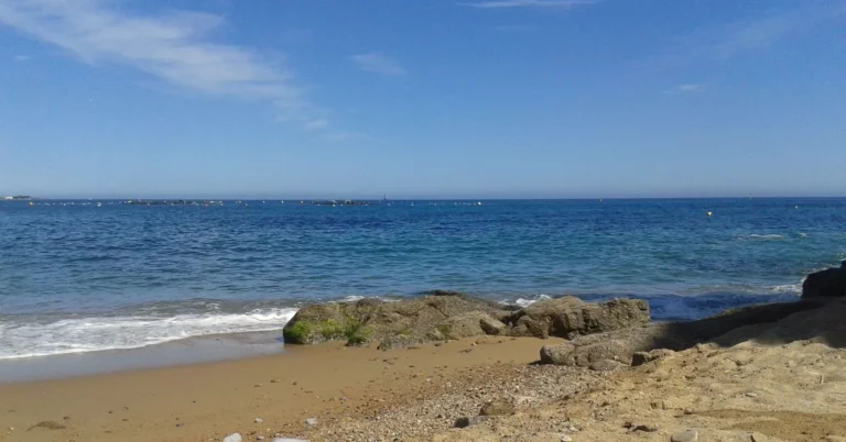 Epic sea views at Plage Naturiste de la Batterie