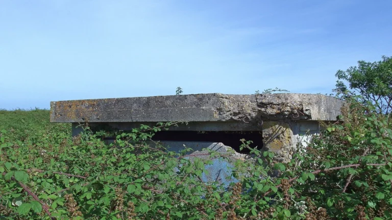 War bunkers at Plage de La Redoute