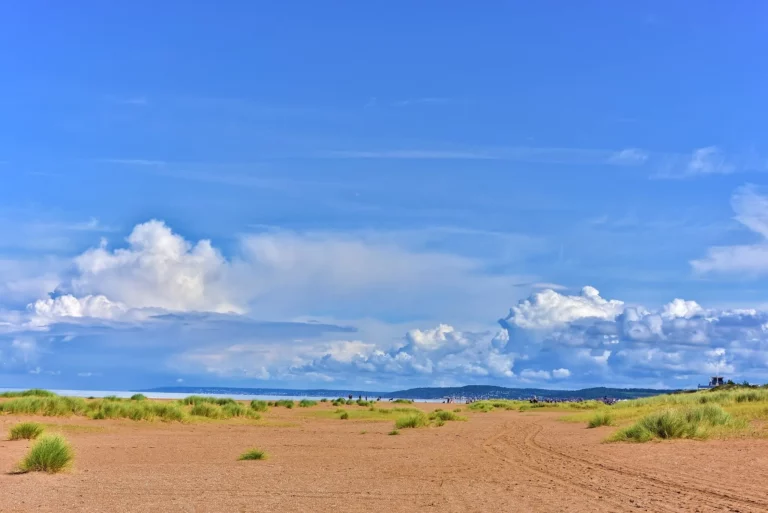 Sand dunes at Plage de La Redoute