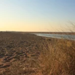 The wide beach of Plage de La Redoute