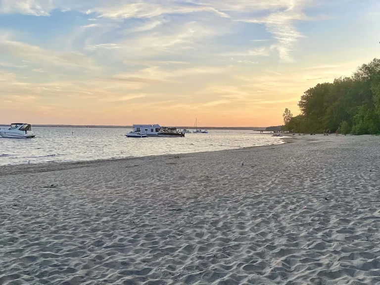 Sunsets at Oka Nude Beach are epic