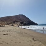 The mountain and the sea - perfect views ar Playa de la Tejita