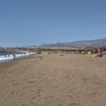 Lots of room to move on the sand at Playa de la Tejita