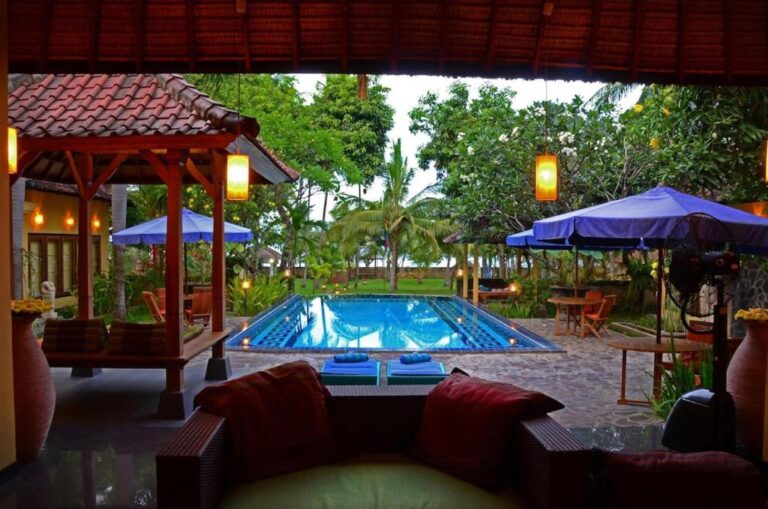 The pool is never far at Bali au Naturel