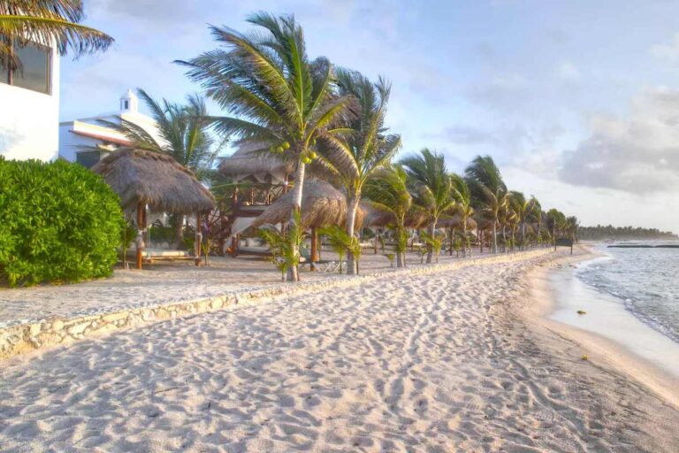 Beach area infront of Hidden Beach Resort