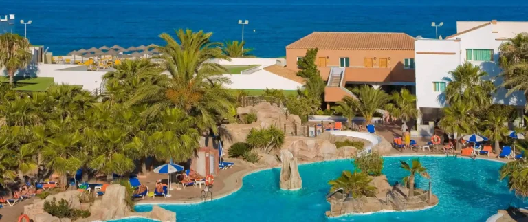 Lots of pools and lots of beach area at Playavera Hotel