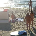 It is mandatory to be nude in the FKK section of the beach