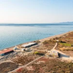 The long but skinny Plage Naturiste de Torreilles