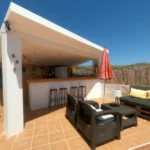 BBQ and bar area at Cortijo Naturista con Vistas