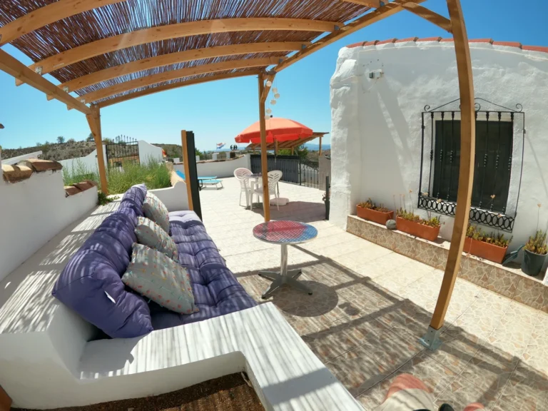 Outdoor area at Cortijo Naturista con Vistas