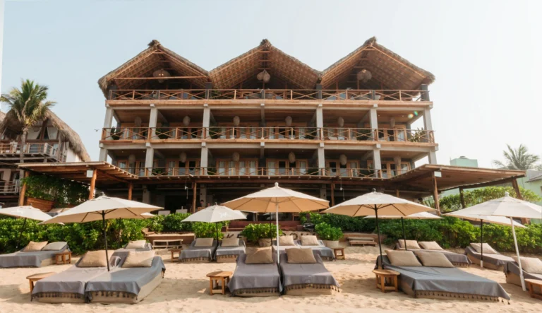 Plenty of rooms with views at Naked Hotel Zipolite