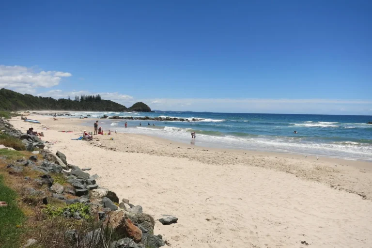 Soft sand and not many people..