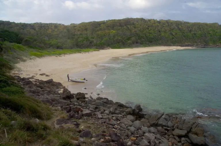 Locals know Shelly Beach is clothing optional and everyone respects each other